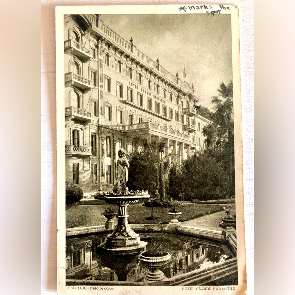 *SOLD* Antique Postcard - Lake Como, Italy